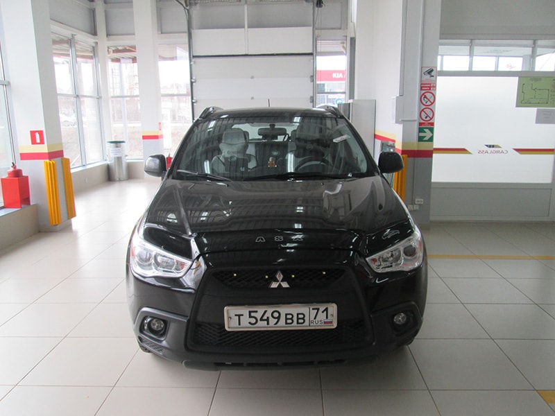 Скол на лобовом стекле MITSUBISHI ASX I RANGER